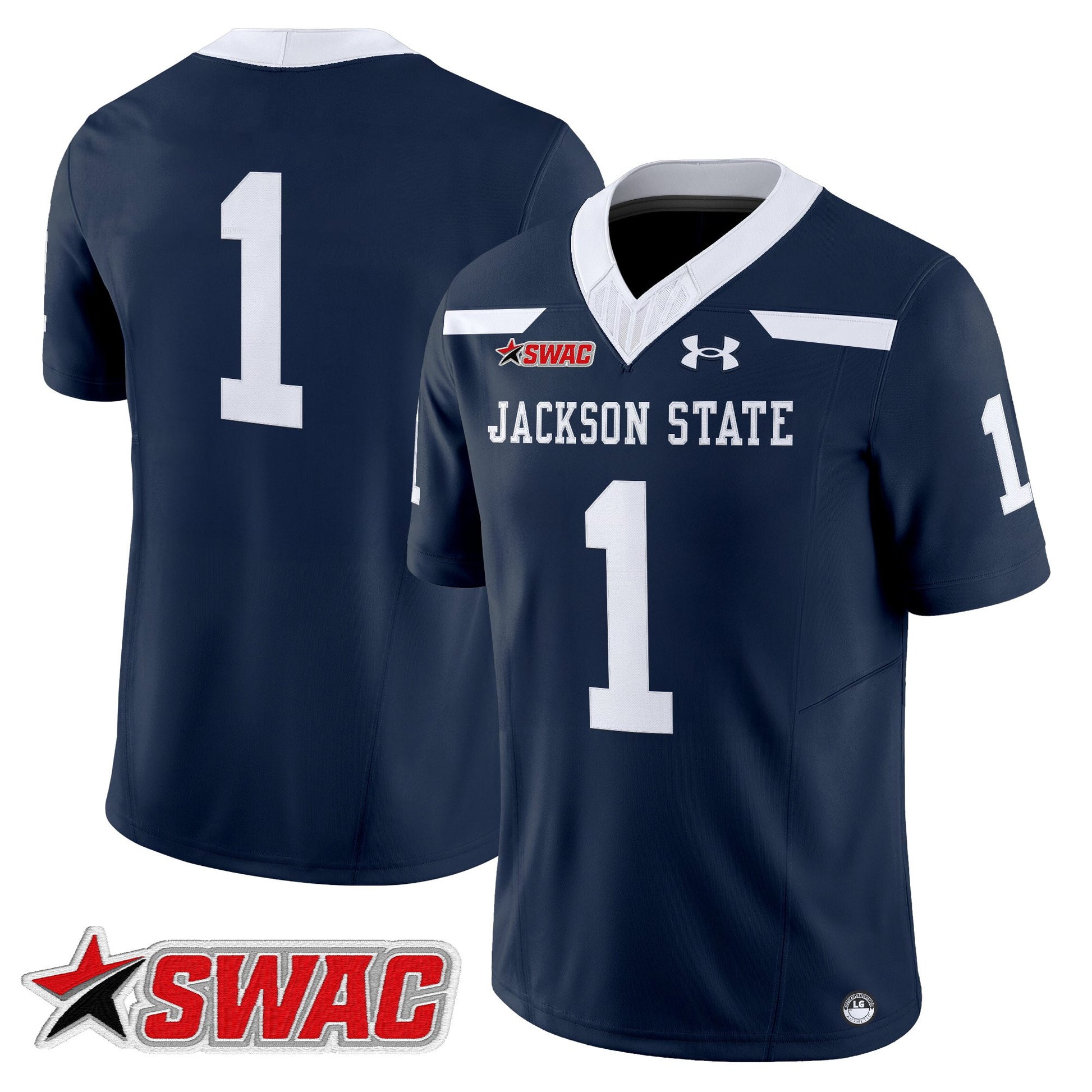 Men's Jackson State Tigers 2025 Vapor Limited Jersey - All Stitched