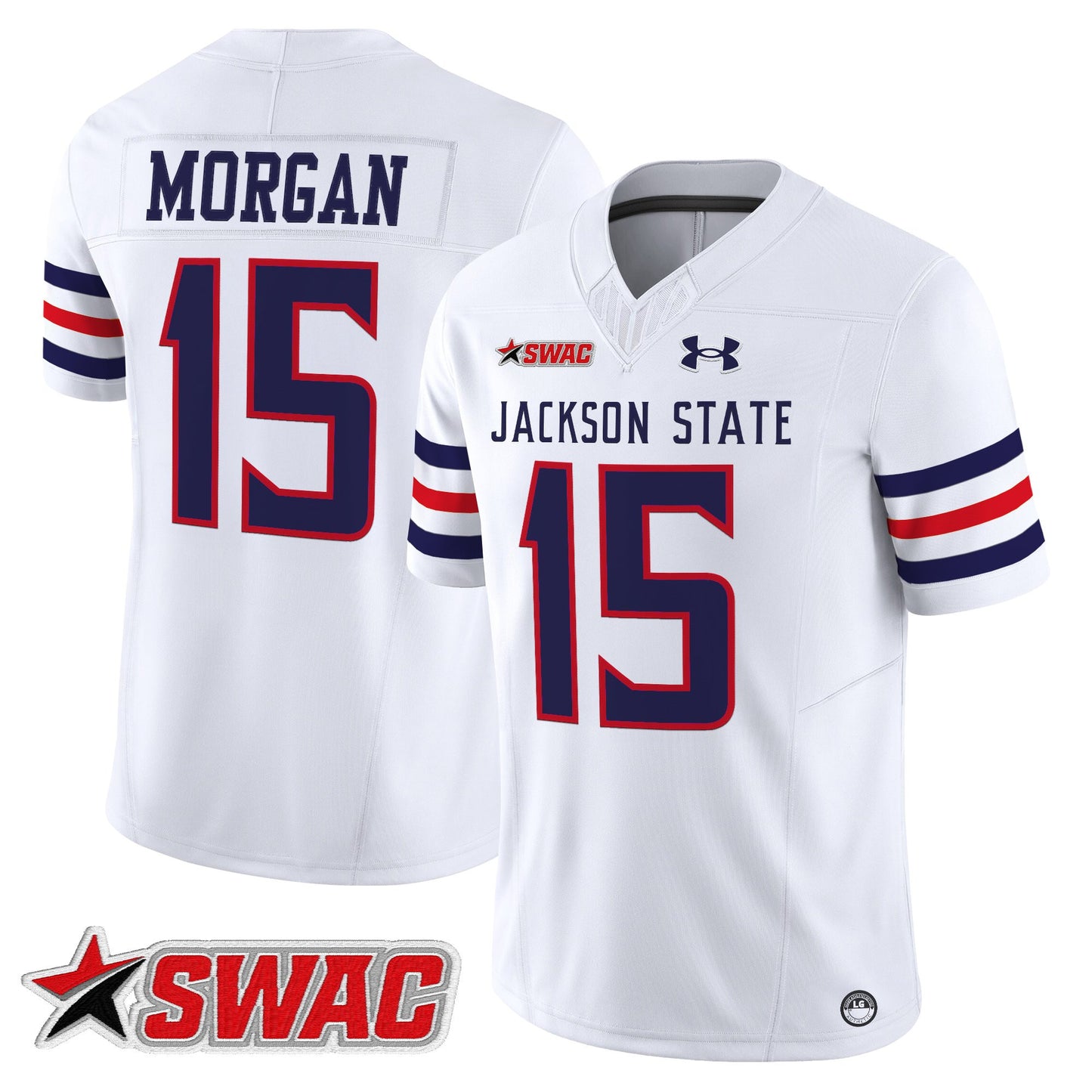 Men's Jackson State Tigers 2025 Vapor Limited Jersey - All Stitched