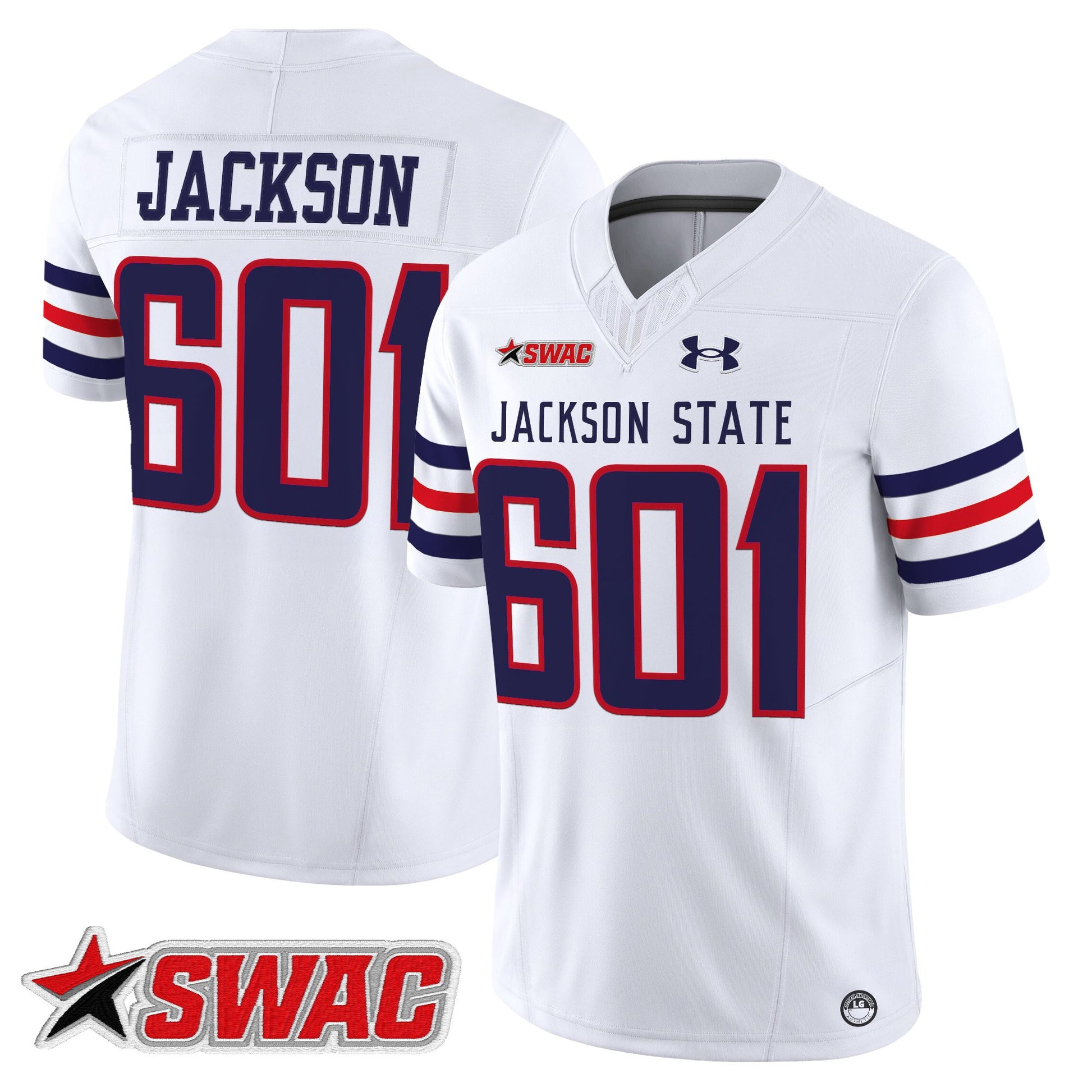 Men's Jackson State Tigers 2025 Vapor Limited Jersey - All Stitched