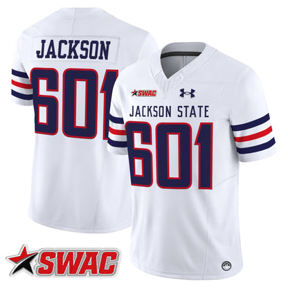 Men's Jackson State Tigers 2025 Vapor Limited Jersey - All Stitched
