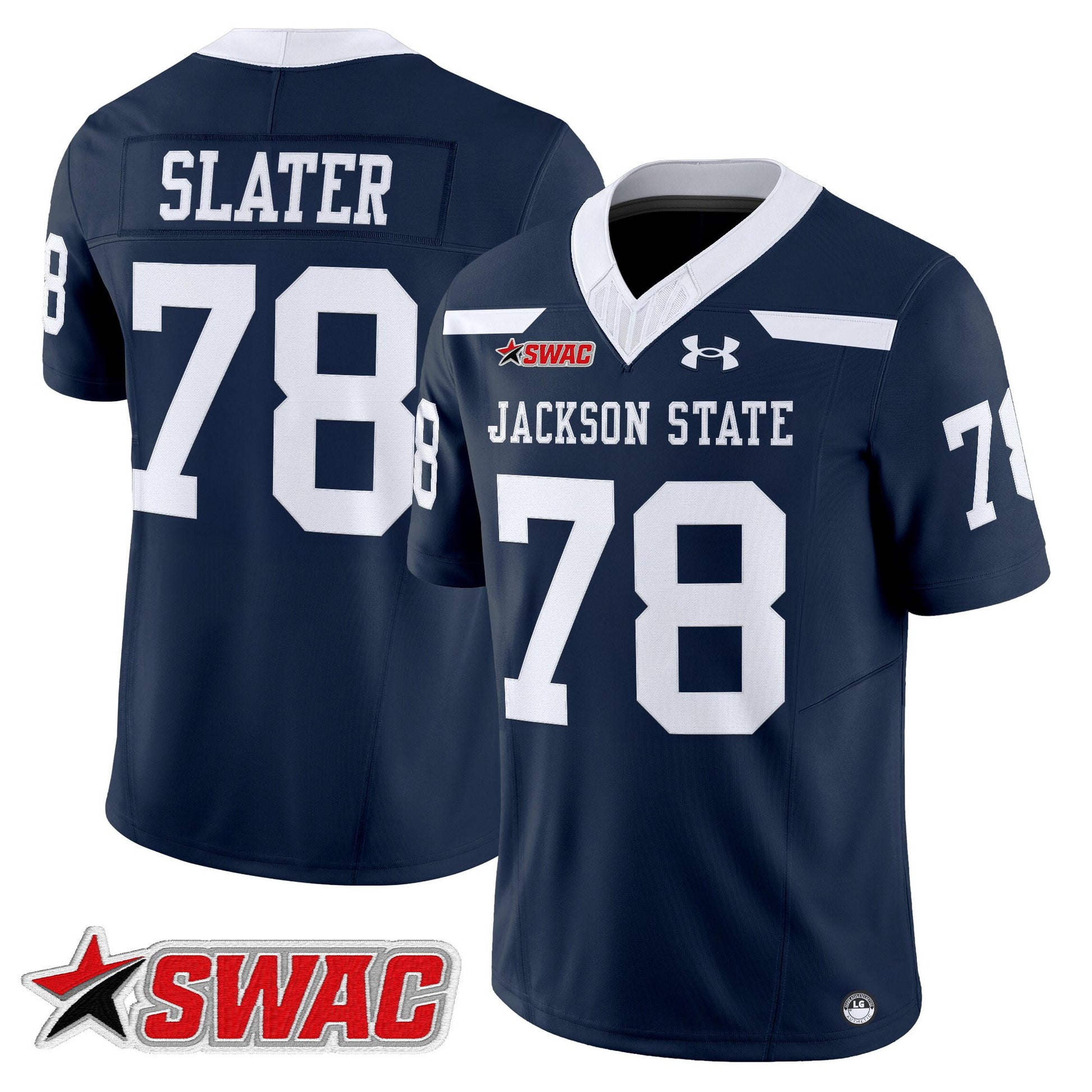 Men's Jackson State Tigers 2025 Vapor Limited Jersey - All Stitched