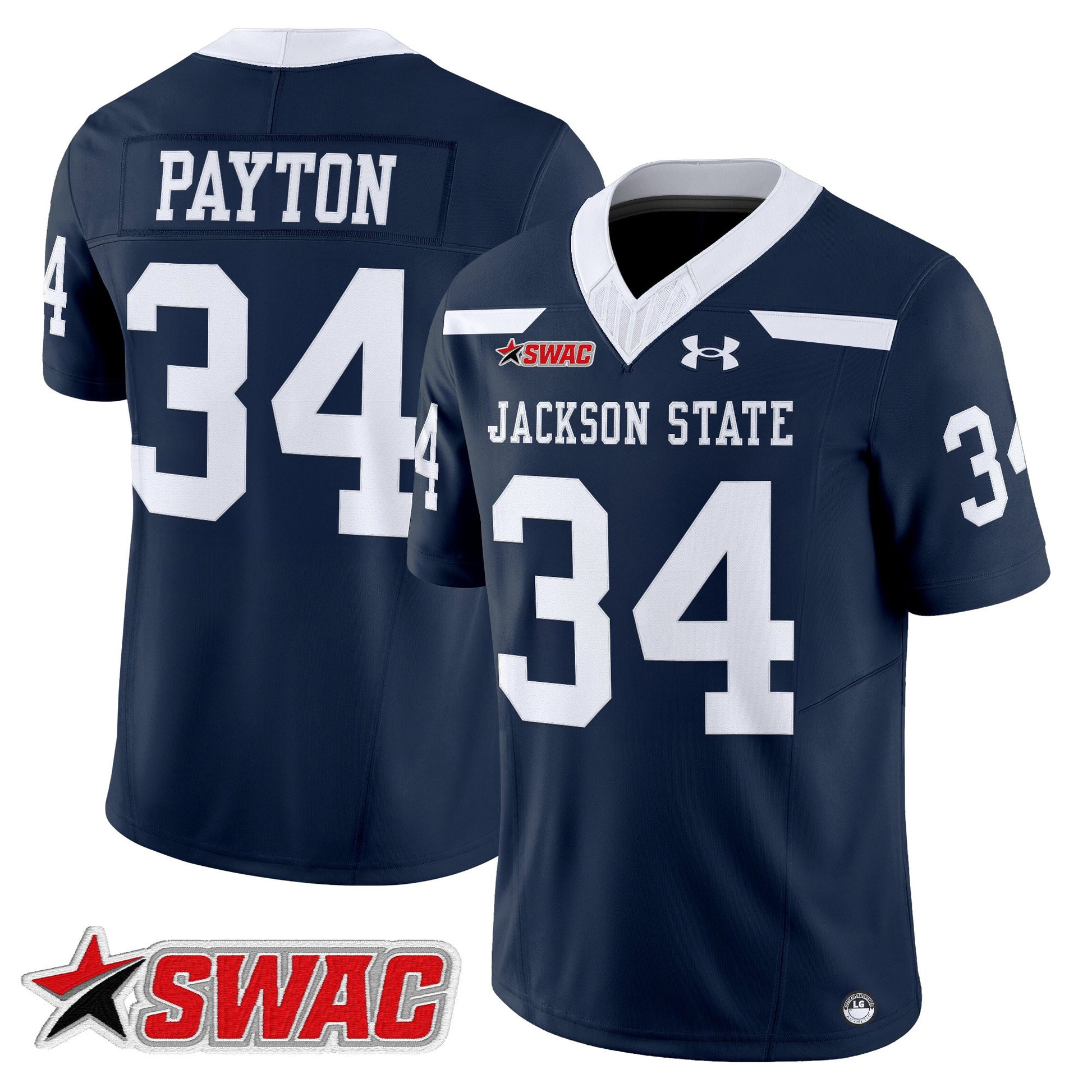 Men's Jackson State Tigers 2025 Vapor Limited Jersey - All Stitched