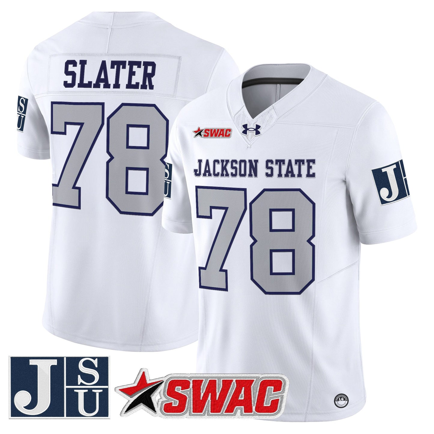Men's Jackson State Tigers 2025 Vapor Limited Jersey - All Stitched