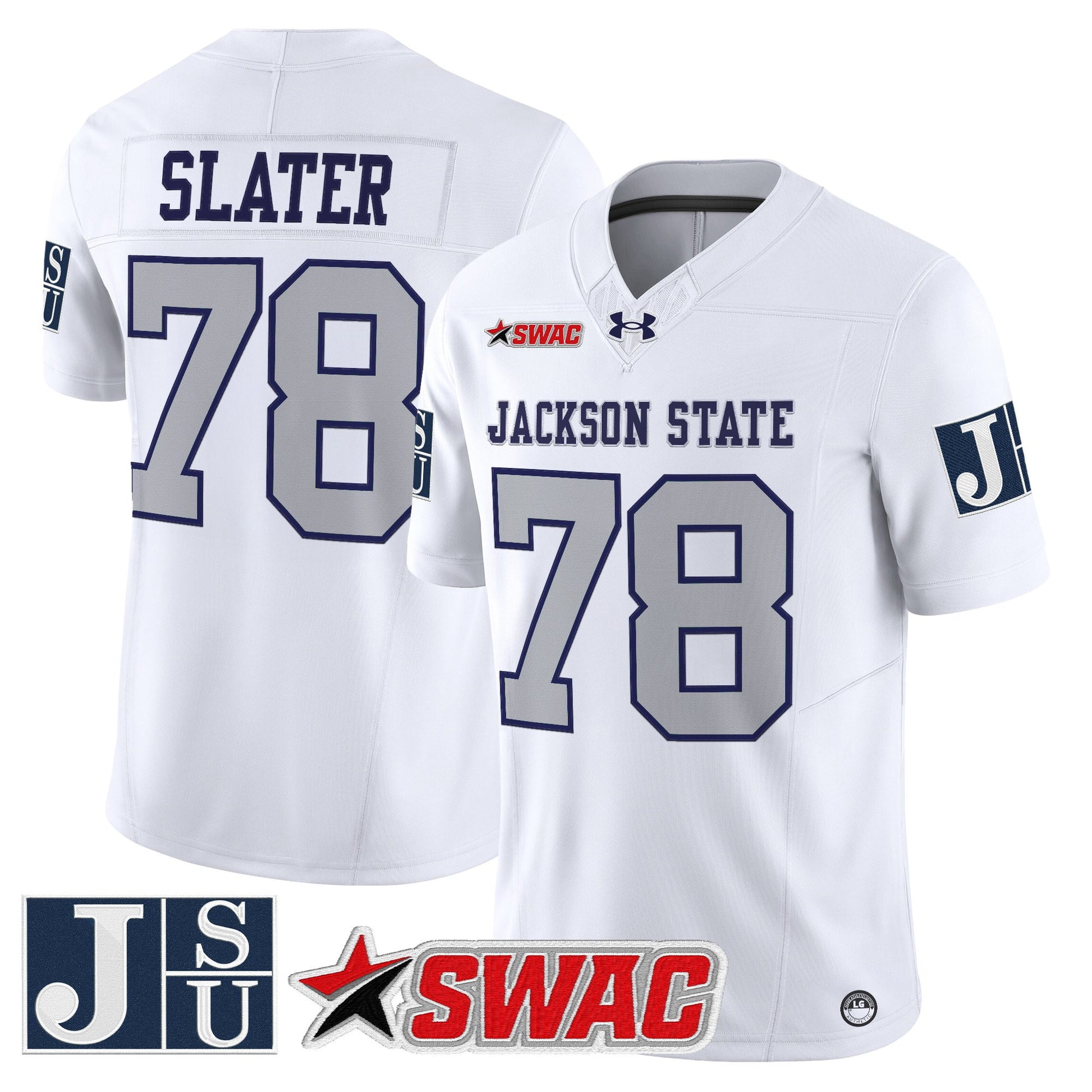 Men's Jackson State Tigers 2025 Vapor Limited Jersey - All Stitched