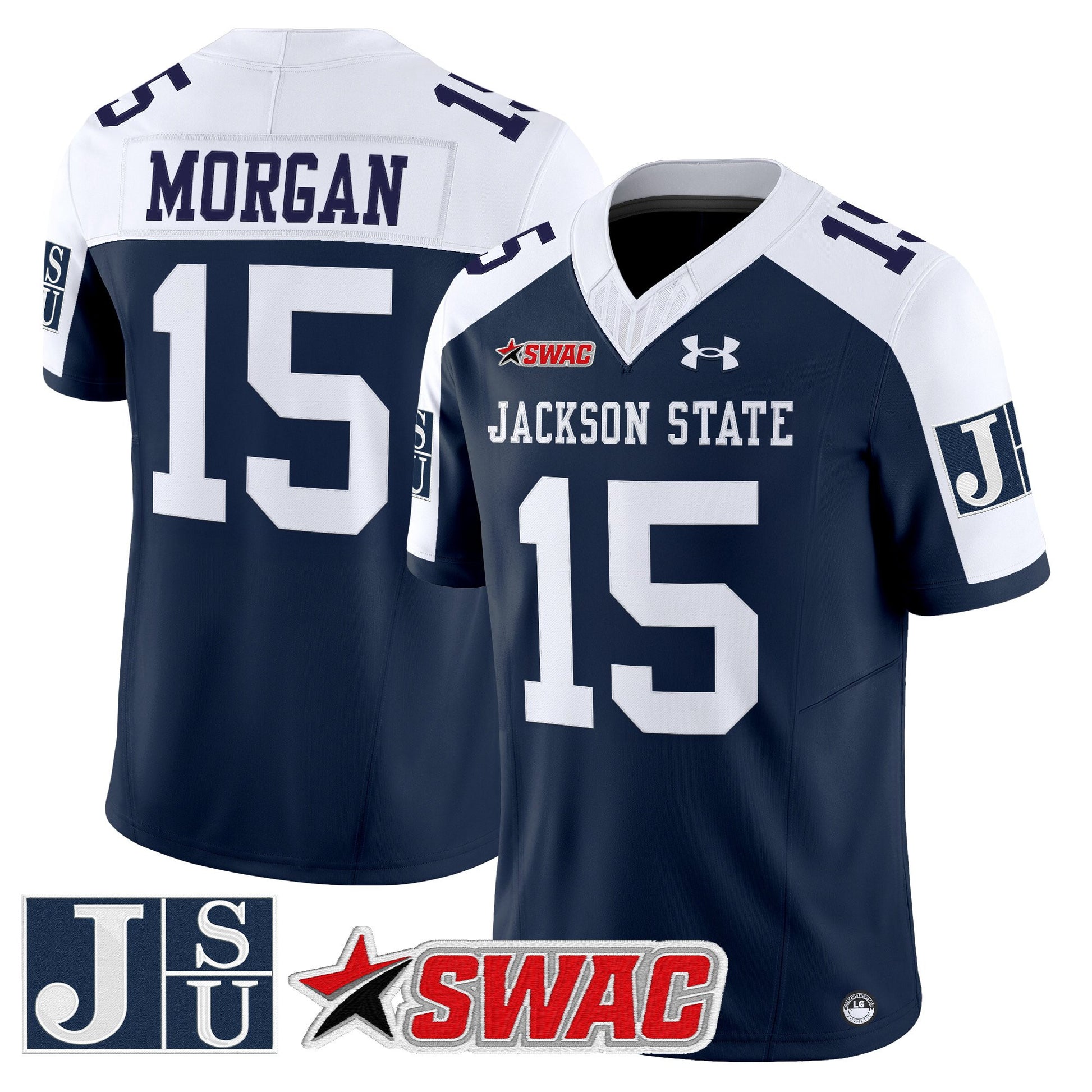 Men's Jackson State Tigers 2025 Vapor Limited Jersey - All Stitched