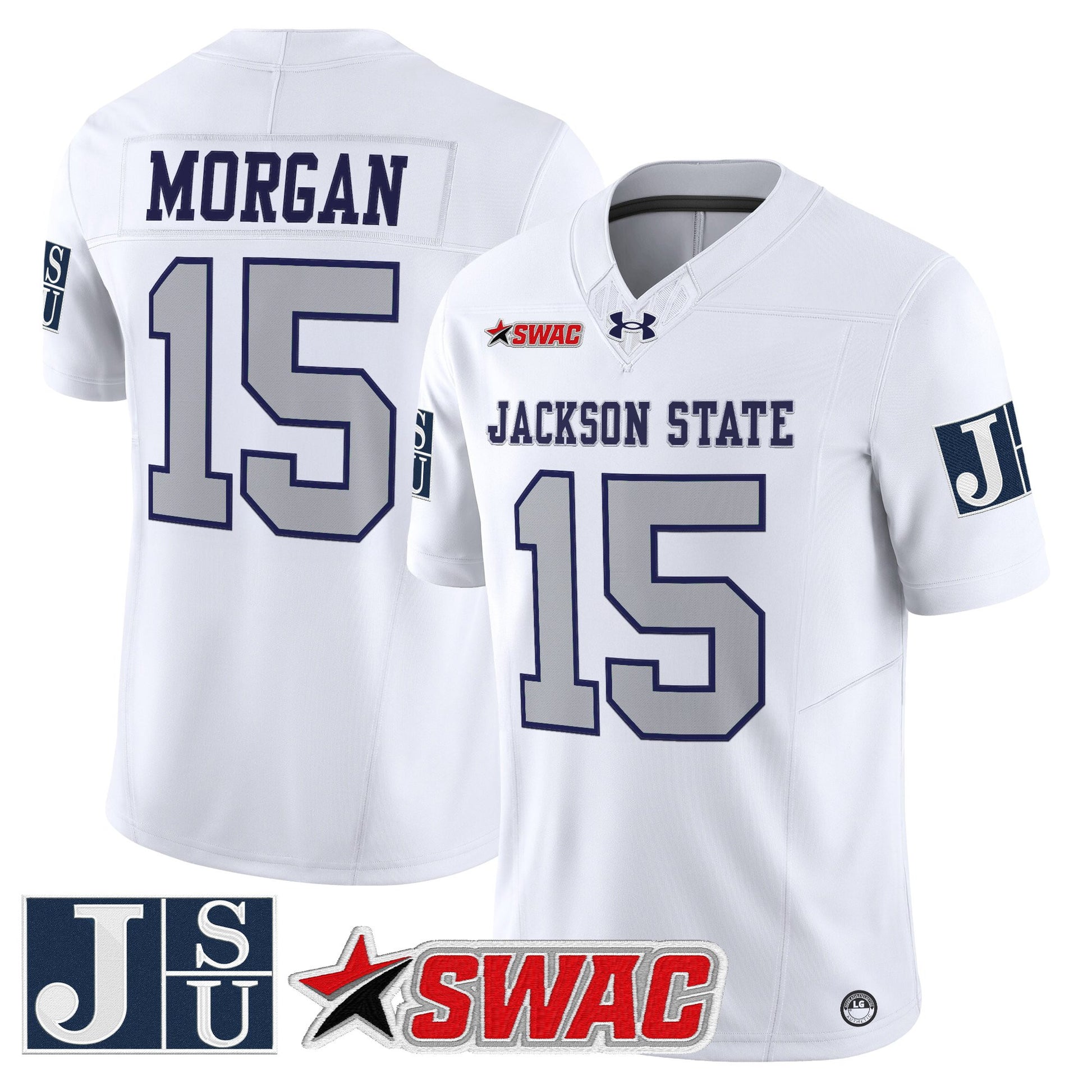 Men's Jackson State Tigers 2025 Vapor Limited Jersey - All Stitched
