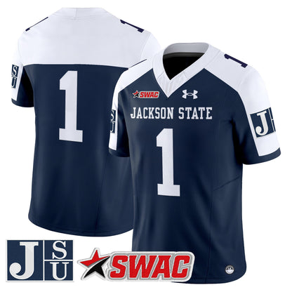 Men's Jackson State Tigers 2025 Vapor Limited Jersey - All Stitched