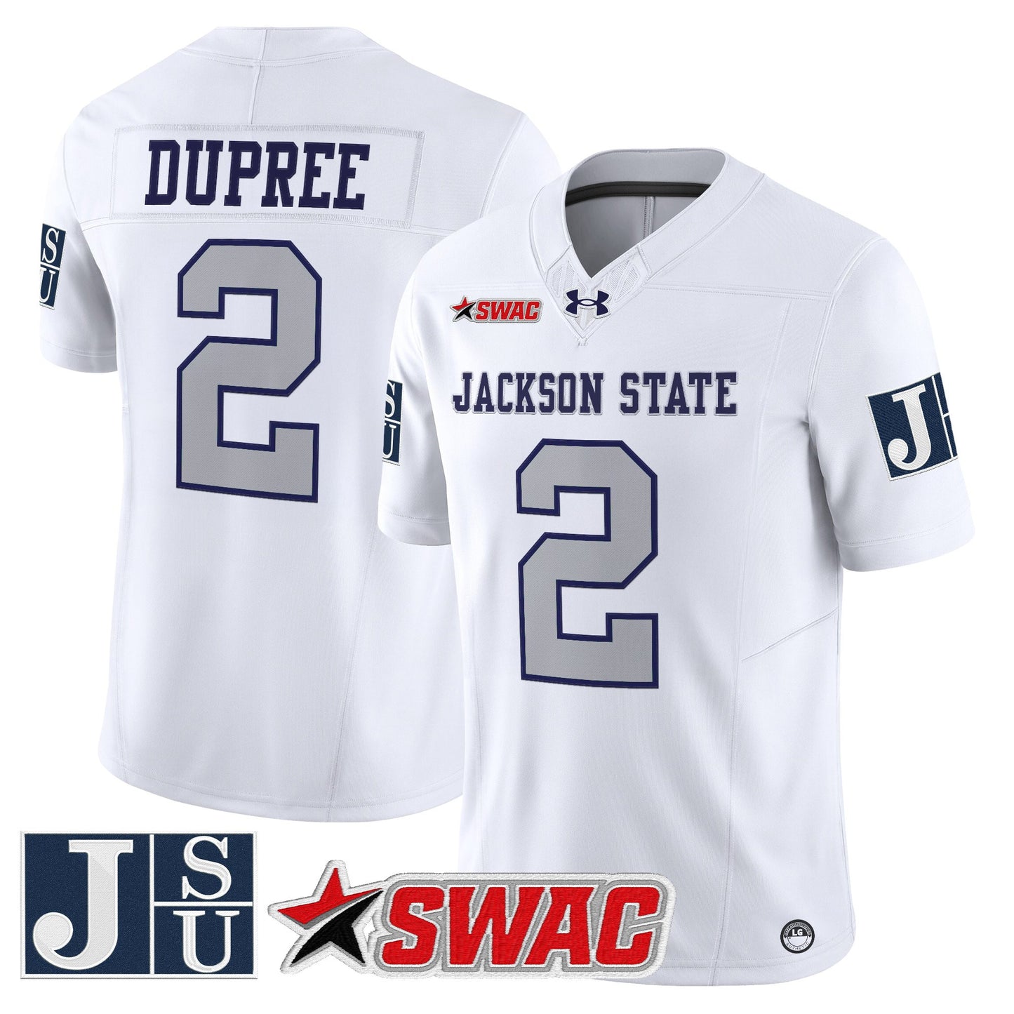 Men's Jackson State Tigers 2025 Vapor Limited Jersey - All Stitched