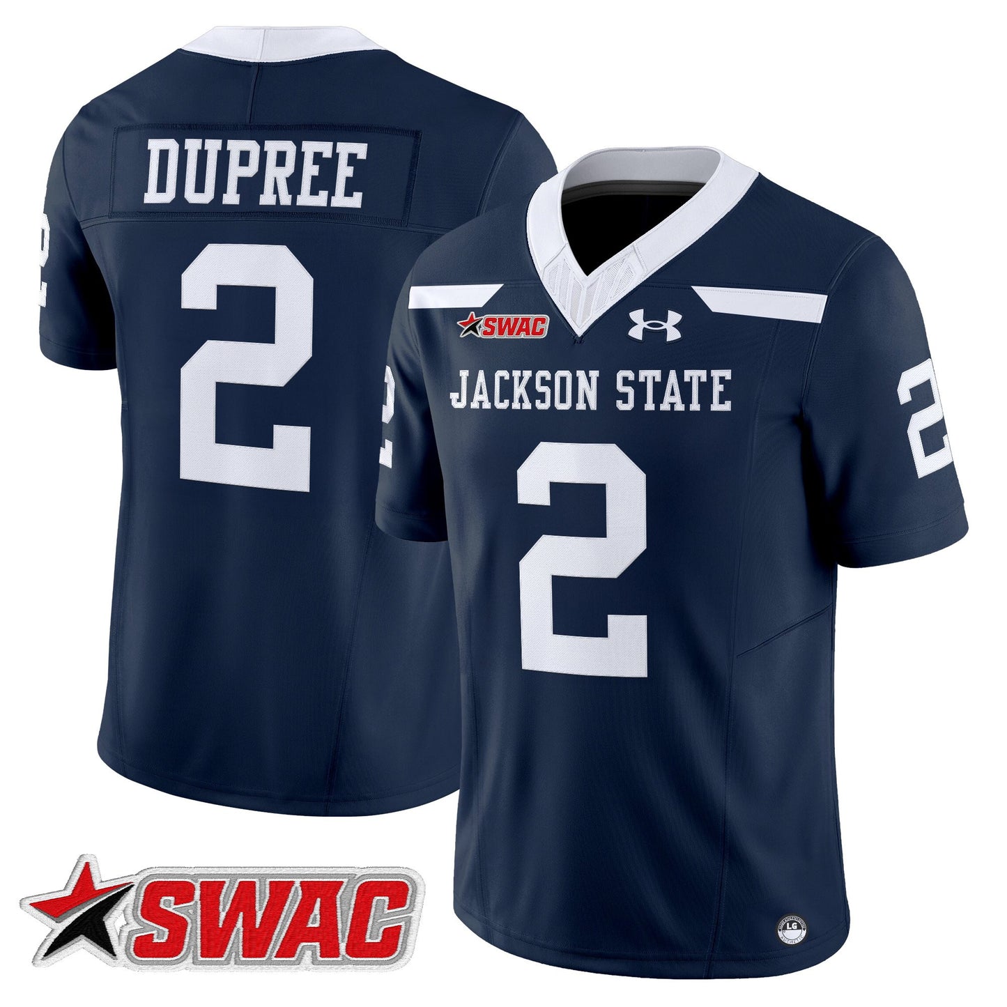 Men's Jackson State Tigers 2025 Vapor Limited Jersey - All Stitched