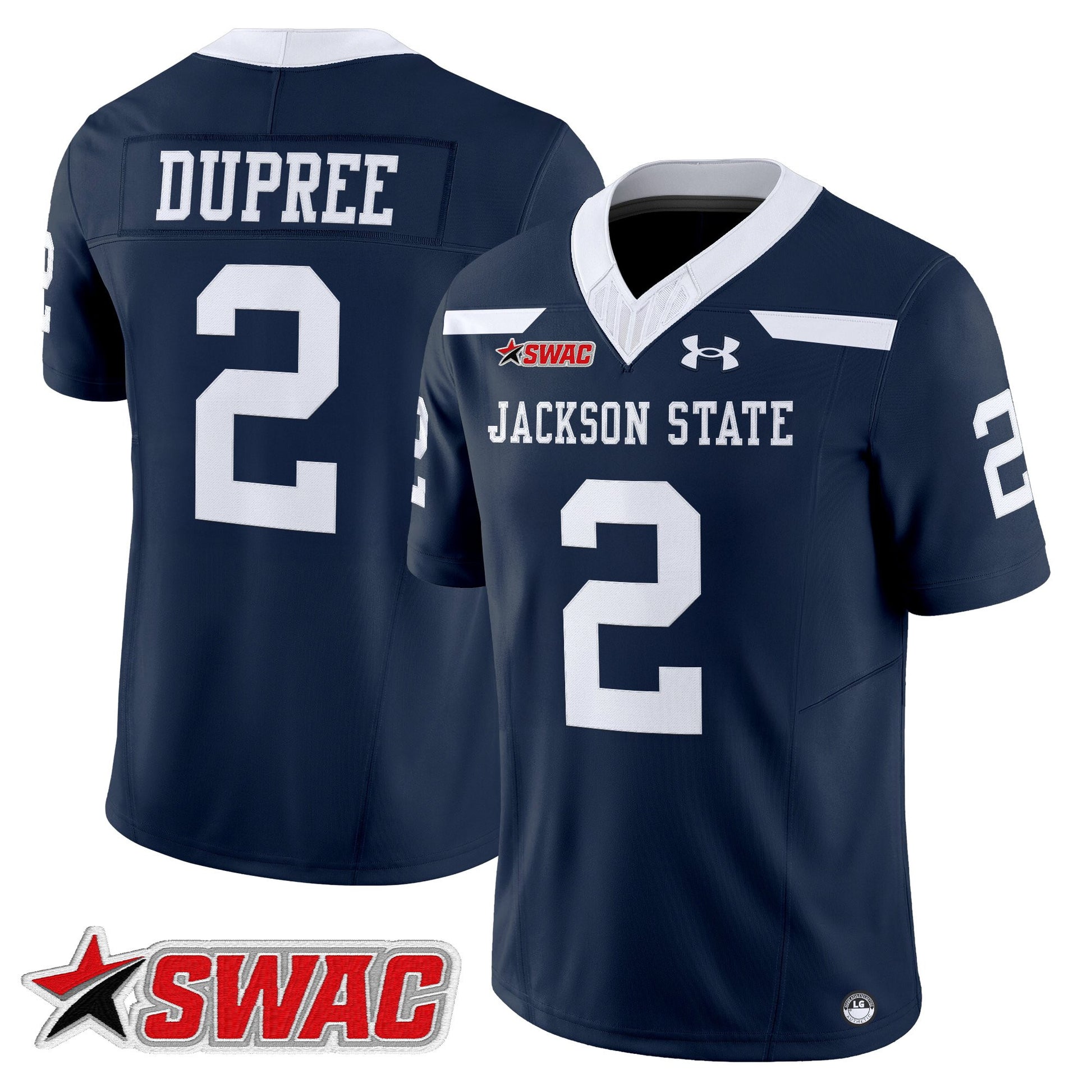 Men's Jackson State Tigers 2025 Vapor Limited Jersey - All Stitched