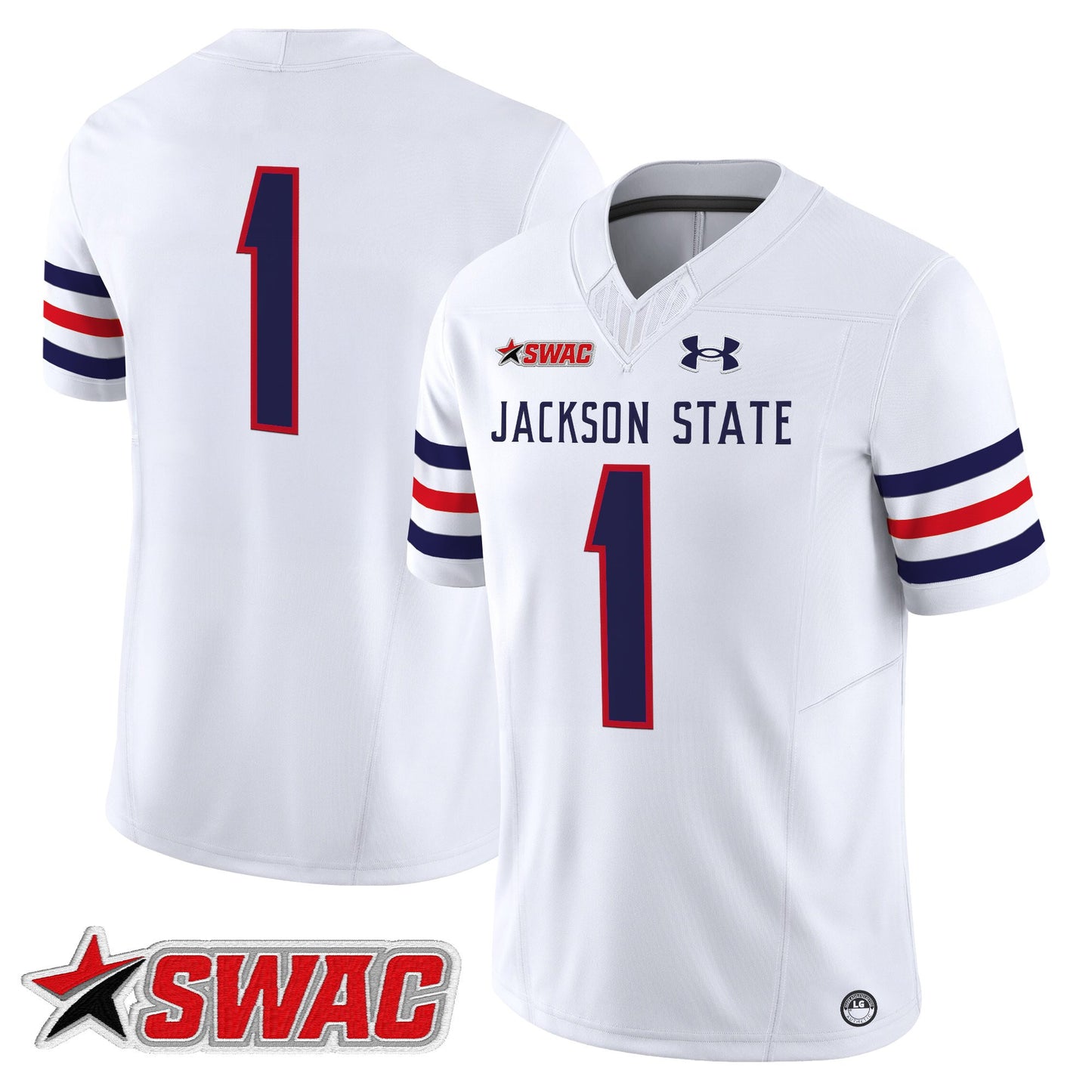 Men's Jackson State Tigers 2025 Vapor Limited Jersey - All Stitched