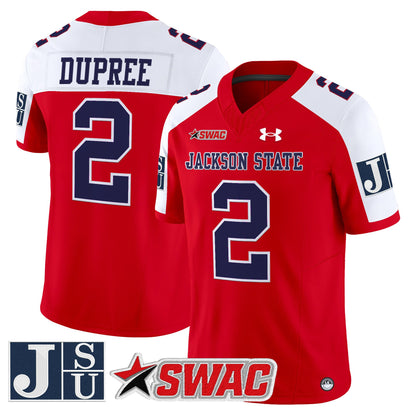 Men's Jackson State Tigers 2025 Vapor Limited Jersey - All Stitched