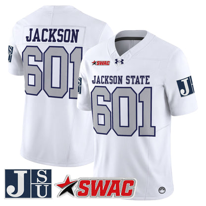 Men's Jackson State Tigers 2025 Vapor Limited Jersey - All Stitched