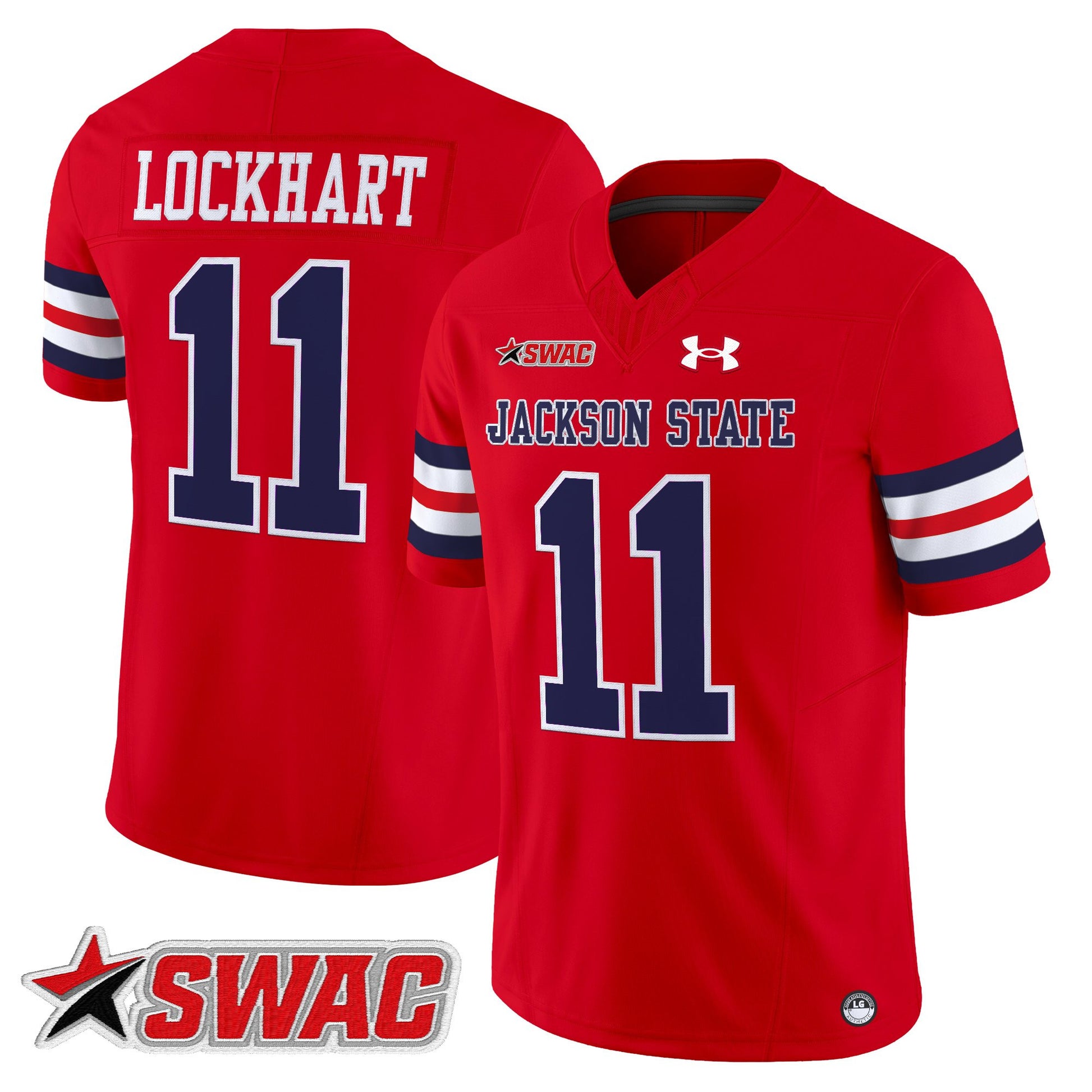 Men's Jackson State Tigers 2025 Vapor Limited Jersey - All Stitched