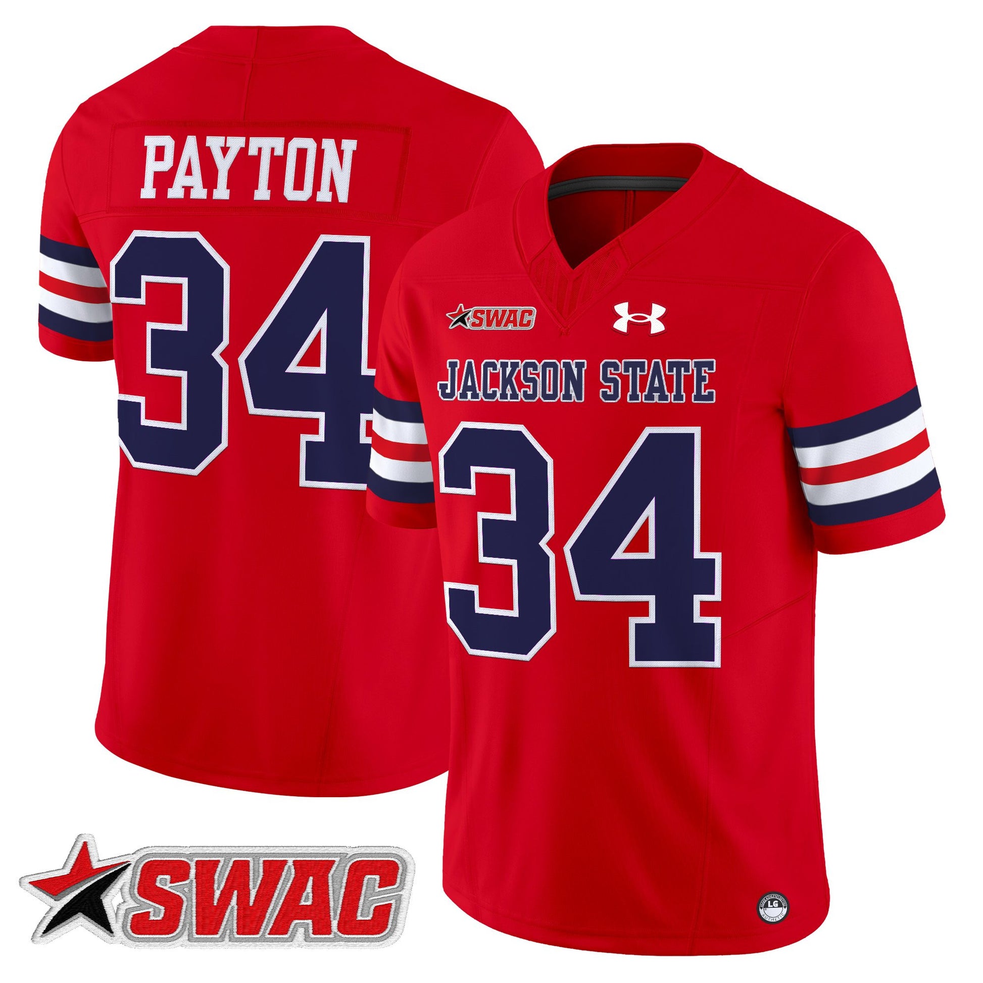 Men's Jackson State Tigers 2025 Vapor Limited Jersey - All Stitched