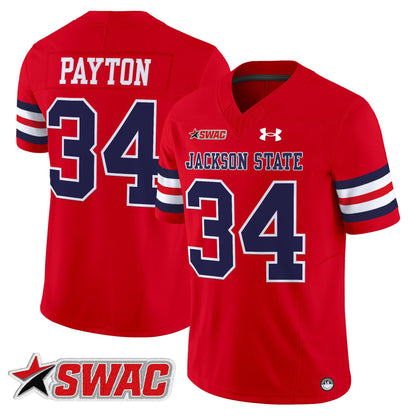 Men's Jackson State Tigers 2025 Vapor Limited Jersey - All Stitched