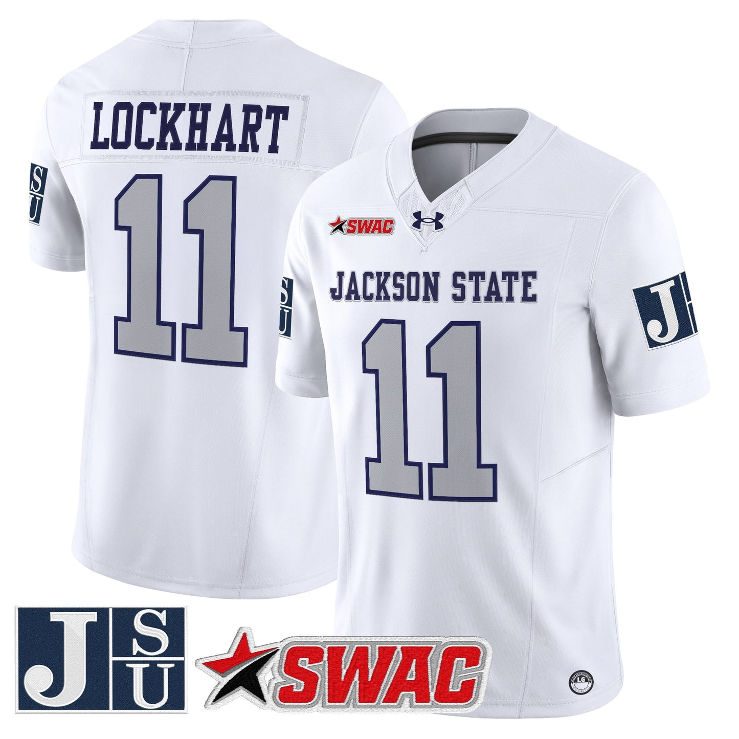 Men's Jackson State Tigers 2025 Vapor Limited Jersey - All Stitched