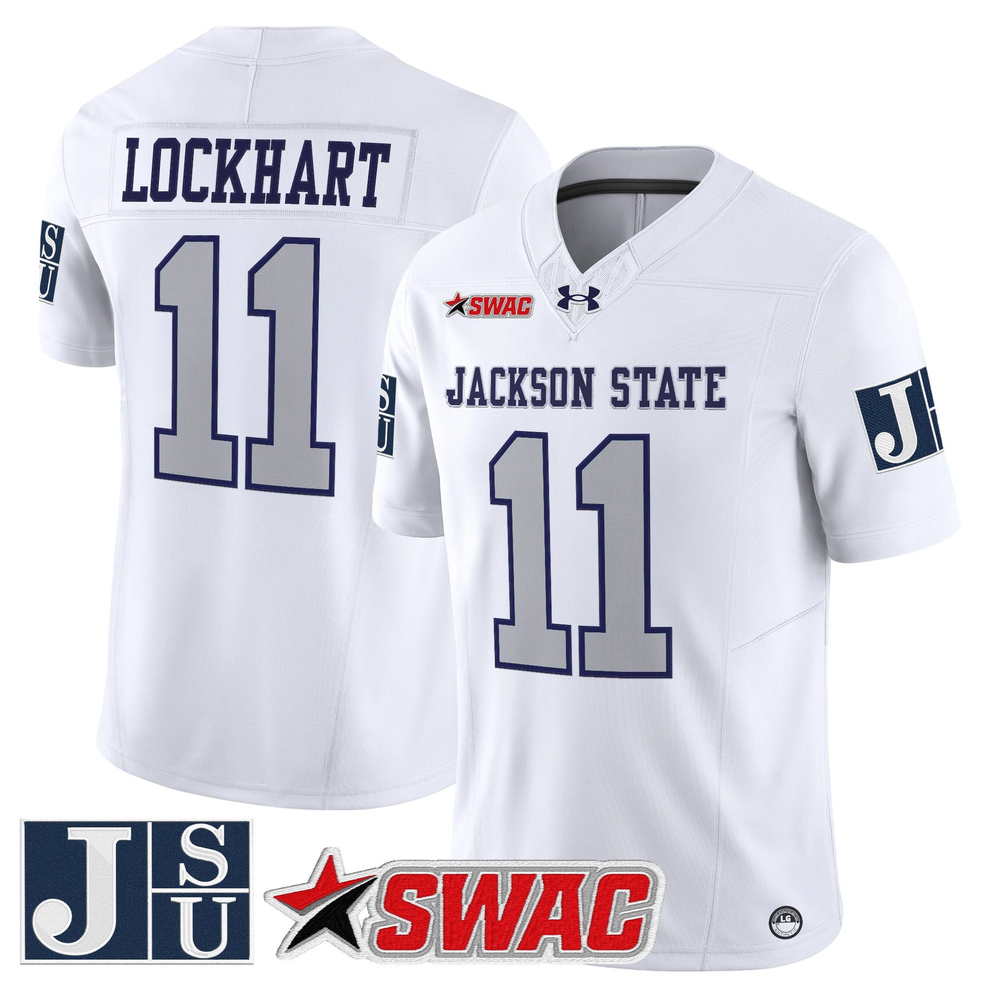 Men's Jackson State Tigers 2025 Vapor Limited Jersey - All Stitched
