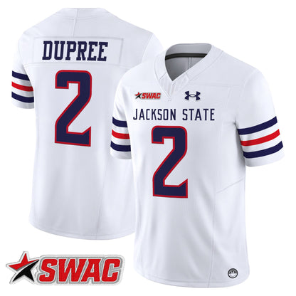 Men's Jackson State Tigers 2025 Vapor Limited Jersey - All Stitched