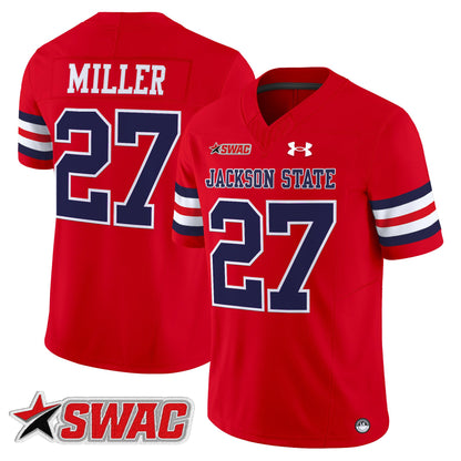 Men's Jackson State Tigers 2025 Vapor Limited Jersey - All Stitched