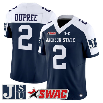Men's Jackson State Tigers 2025 Vapor Limited Jersey - All Stitched