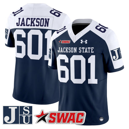 Men's Jackson State Tigers 2025 Vapor Limited Jersey - All Stitched