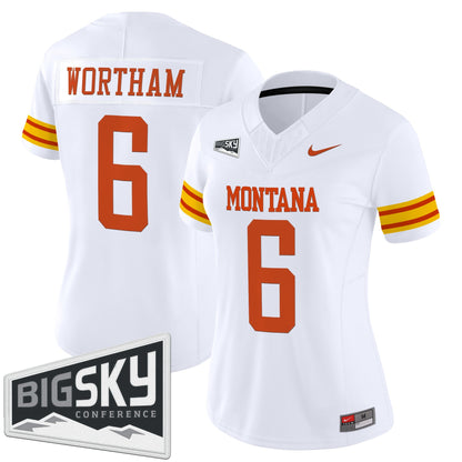 Women's Montana Grizzlies 1995 Throwback Vapor Limited Jersey - All Stitched