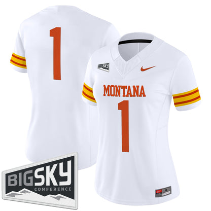 Women's Montana Grizzlies 1995 Throwback Vapor Limited Jersey - All Stitched