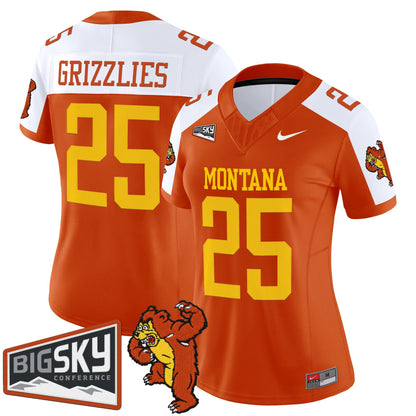Women's Montana Grizzlies 1995 Throwback Vapor Limited Jersey - All Stitched