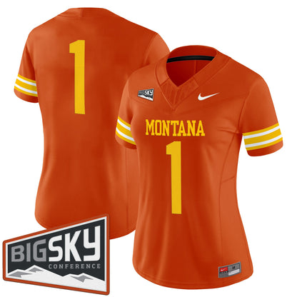 Women's Montana Grizzlies 1995 Throwback Vapor Limited Jersey - All Stitched