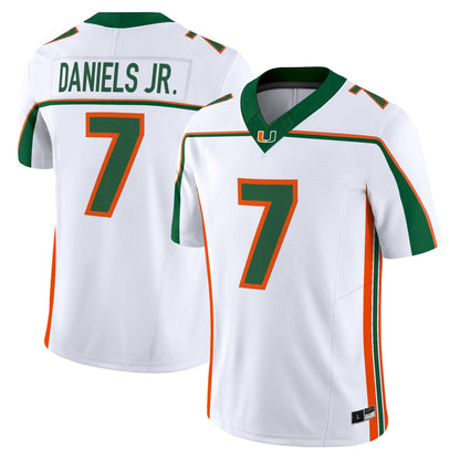 Miami Hurricanes Throwback Vapor Limited Jersey - All Stitched