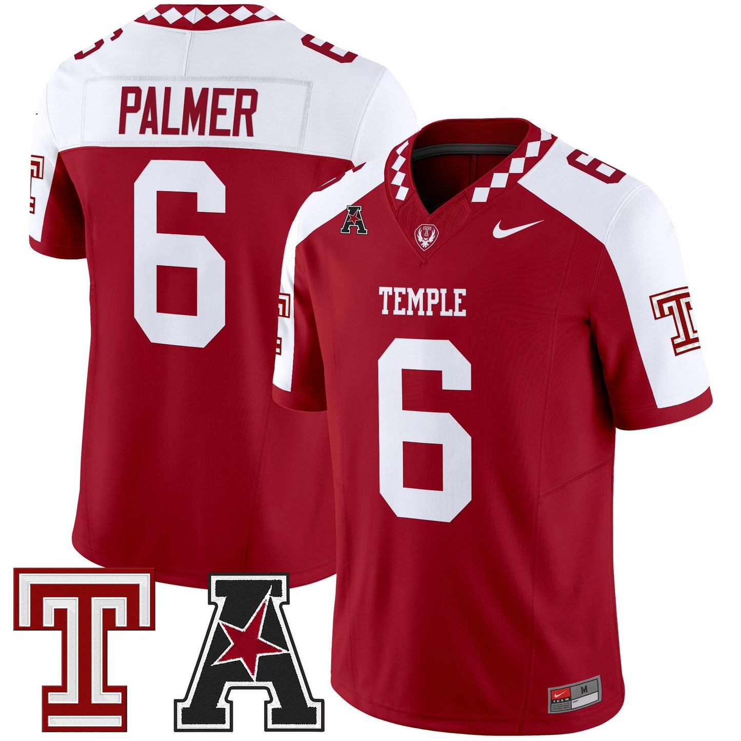 Men's Temple Owls 2025 Vapor Limited Jersey - All Stitched
