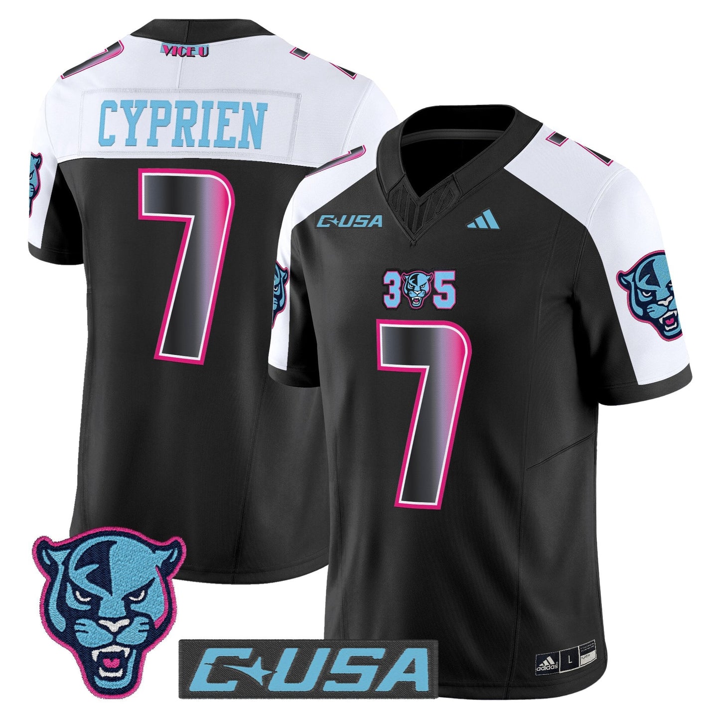 Men's Florida International Panthers 2025 Vapor Limited Jersey - All Stitched