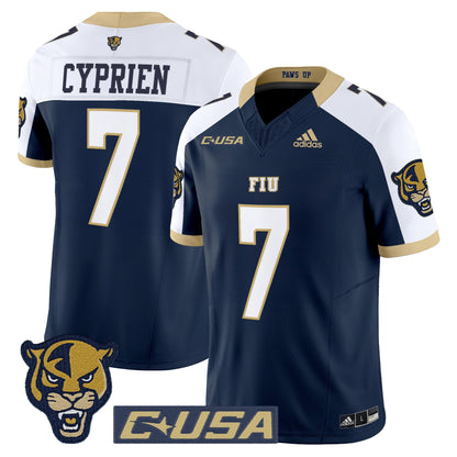 Men's Florida International Panthers 2025 Vapor Limited Jersey - All Stitched