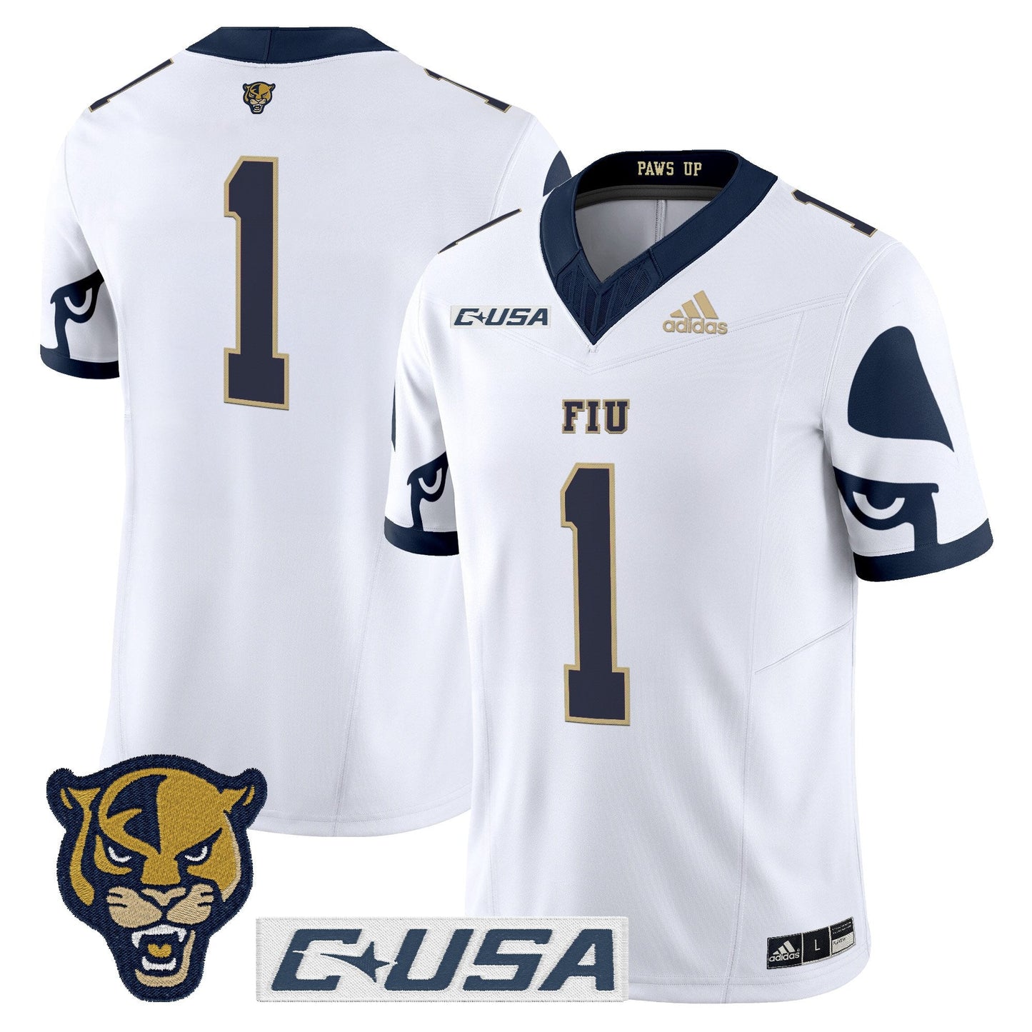 Men's Florida International Panthers 2025 Vapor Limited Jersey - All Stitched