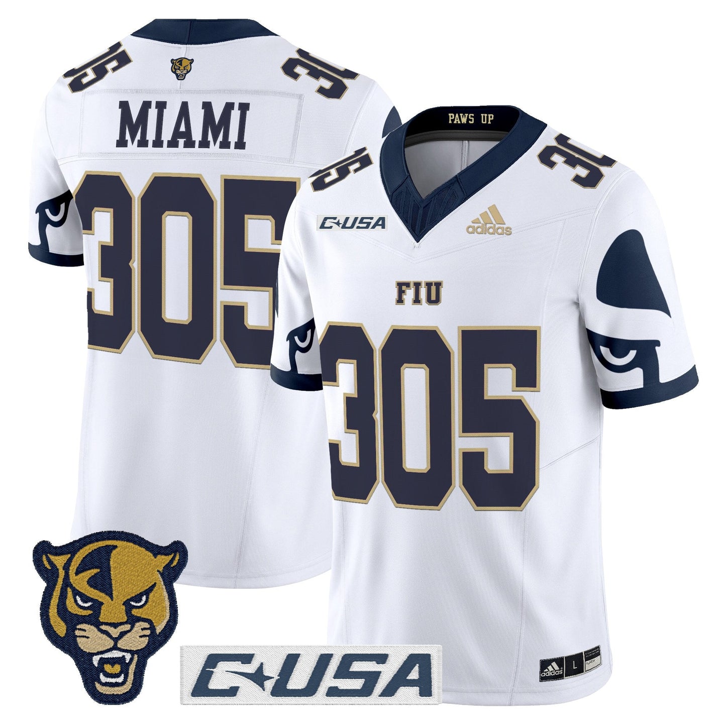 Men's Florida International Panthers 2025 Vapor Limited Jersey - All Stitched