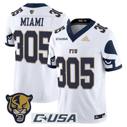 Men's Florida International Panthers 2025 Vapor Limited Jersey - All Stitched