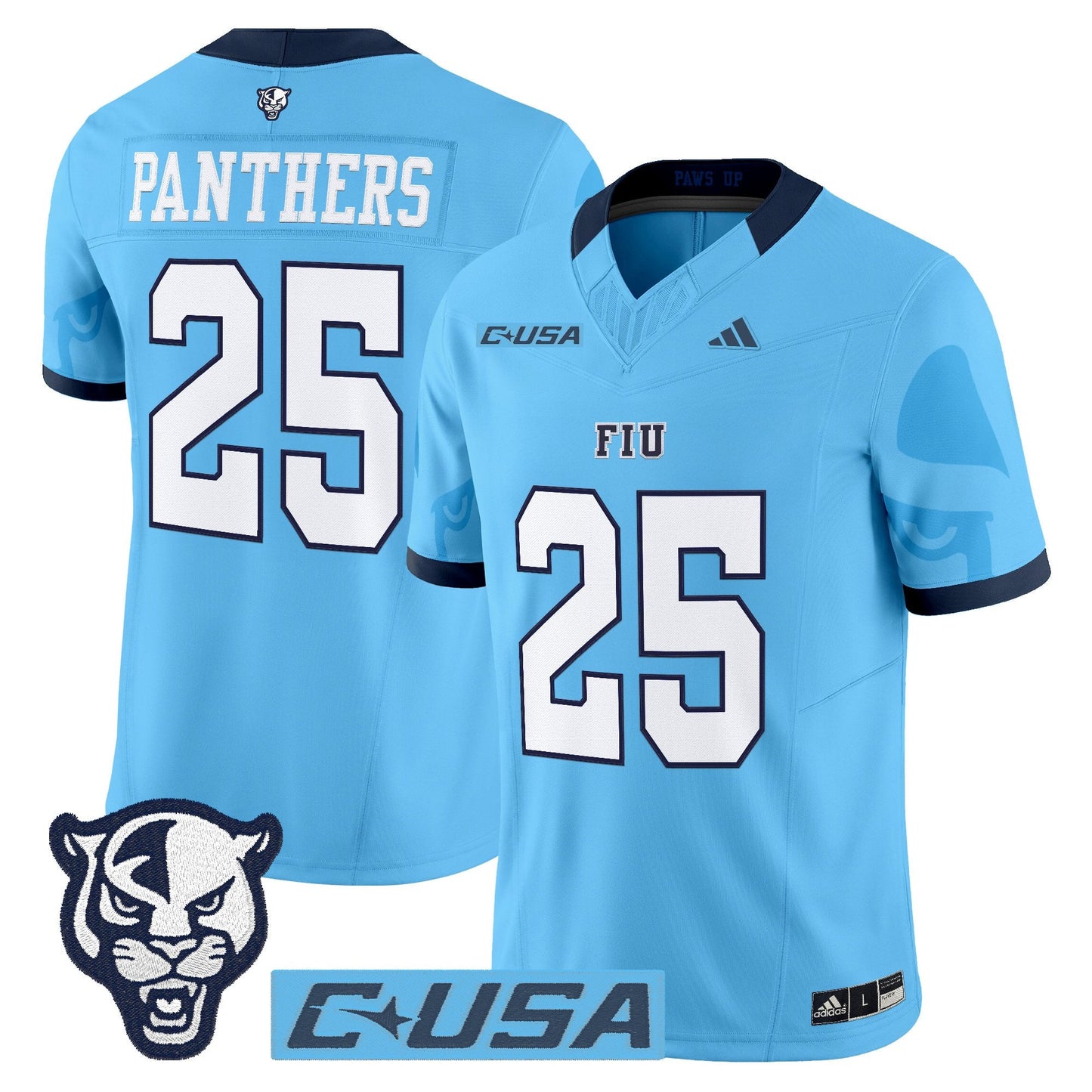 Men's Florida International Panthers 2025 Vapor Limited Jersey - All Stitched