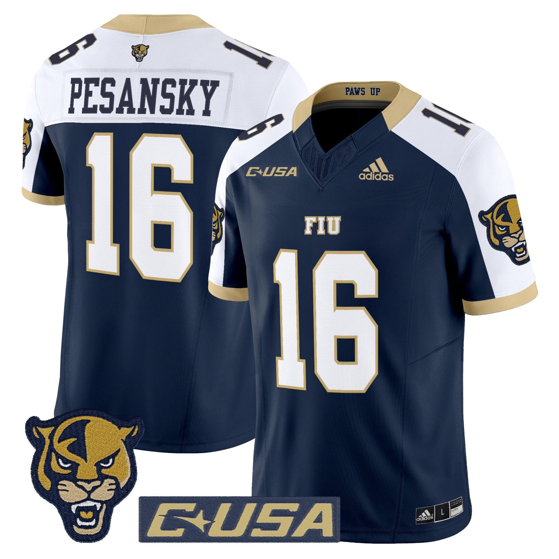 Men's Florida International Panthers 2025 Vapor Limited Jersey - All Stitched