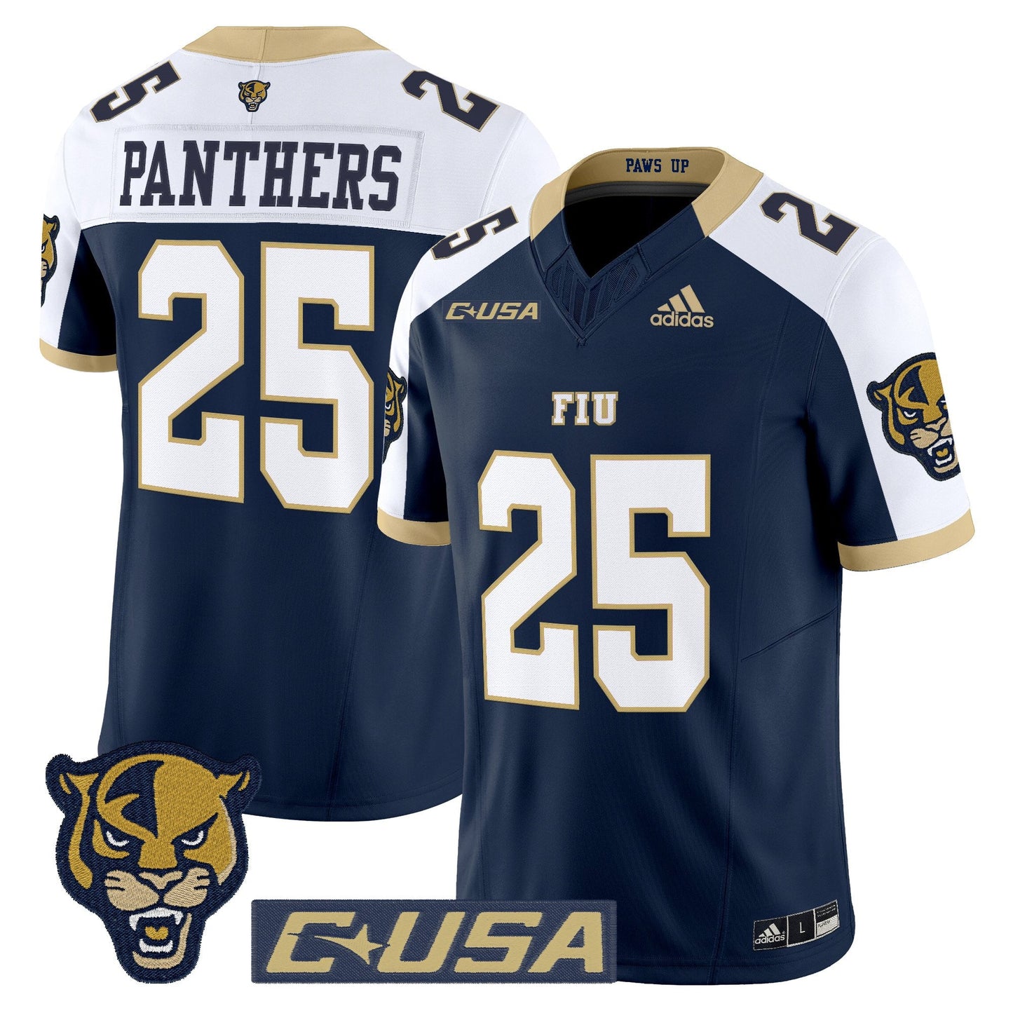 Men's Florida International Panthers 2025 Vapor Limited Jersey - All Stitched