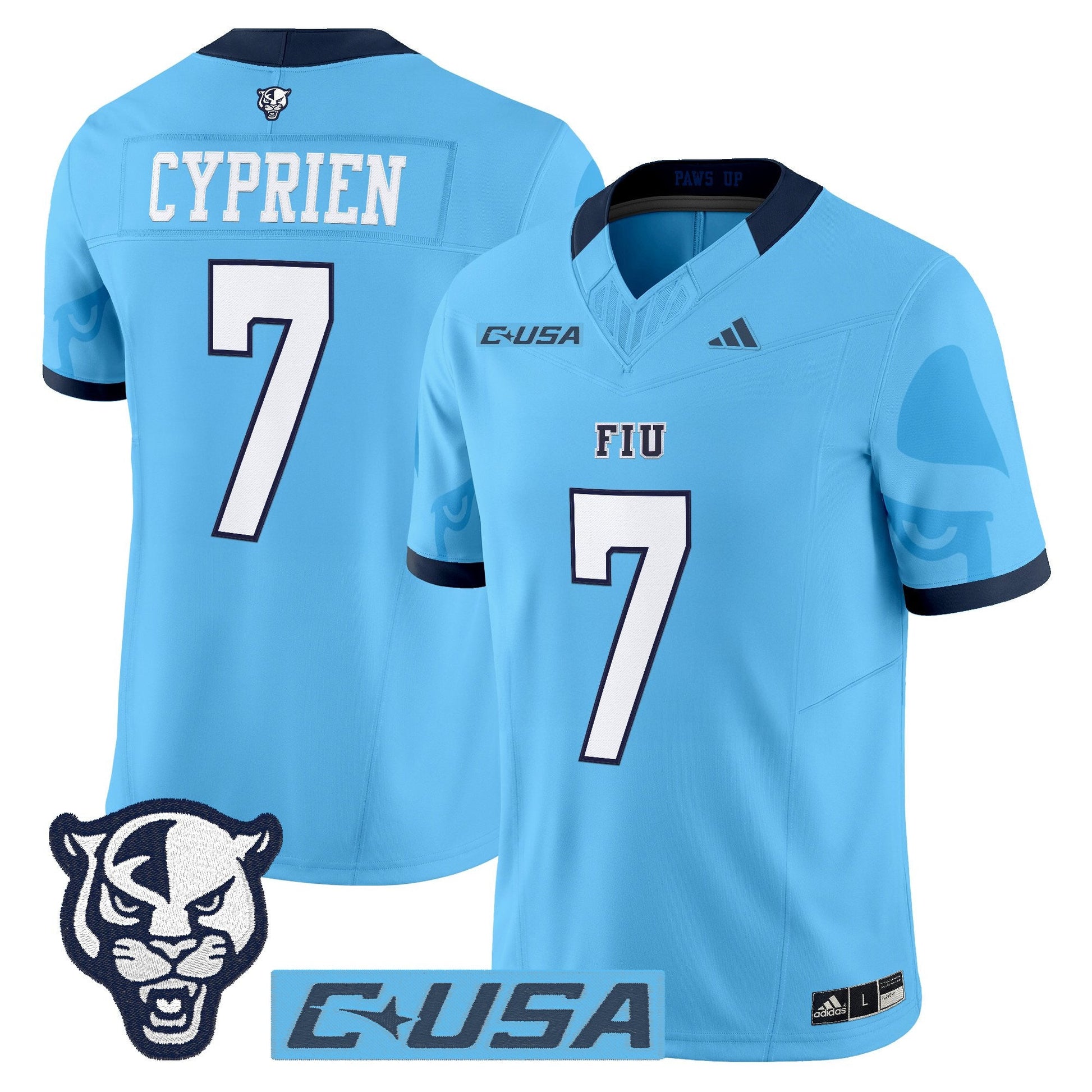 Men's Florida International Panthers 2025 Vapor Limited Jersey - All Stitched