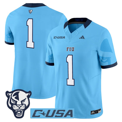 Men's Florida International Panthers 2025 Vapor Limited Jersey - All Stitched