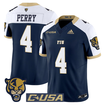 Men's Florida International Panthers 2025 Vapor Limited Jersey - All Stitched