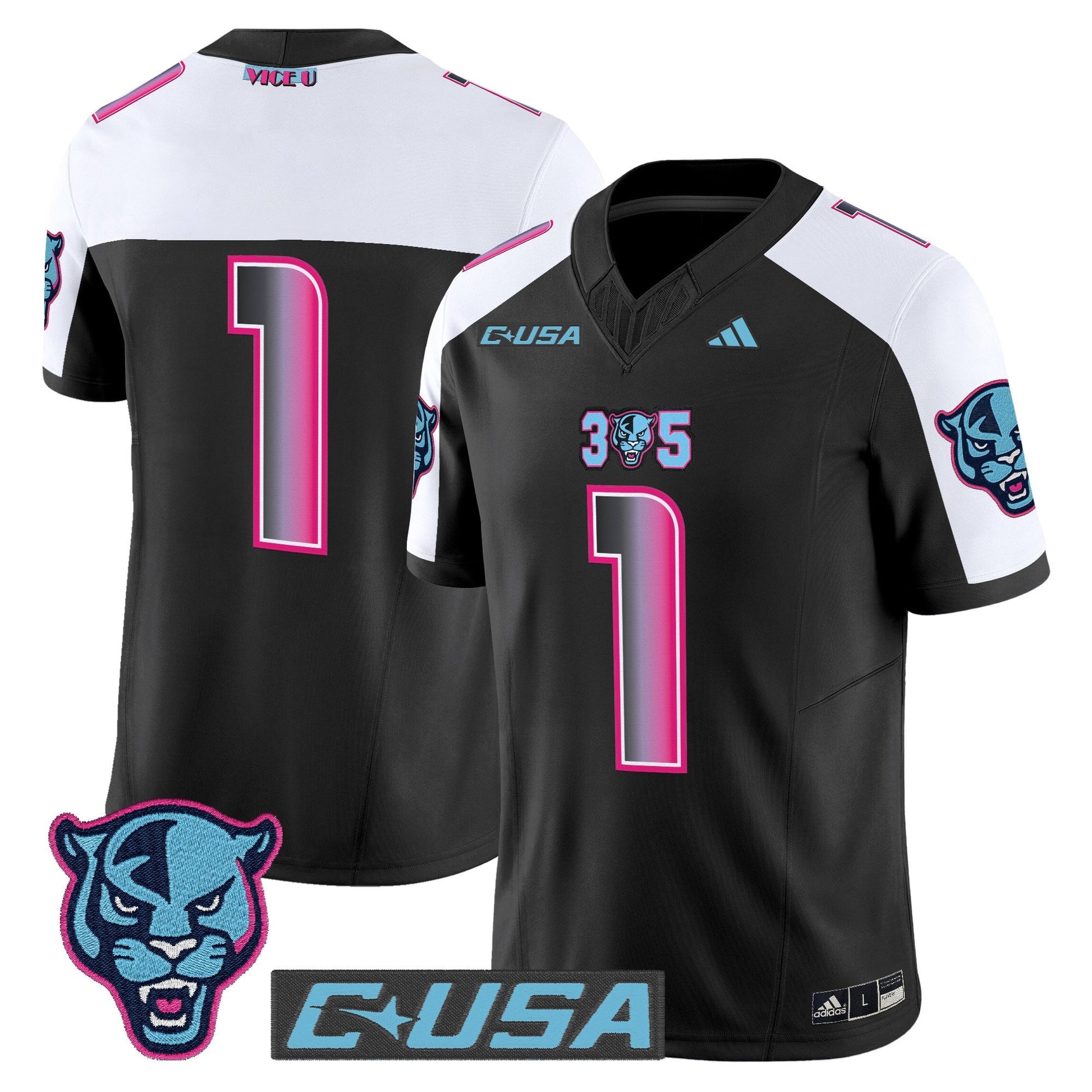 Men's Florida International Panthers 2025 Vapor Limited Jersey - All Stitched