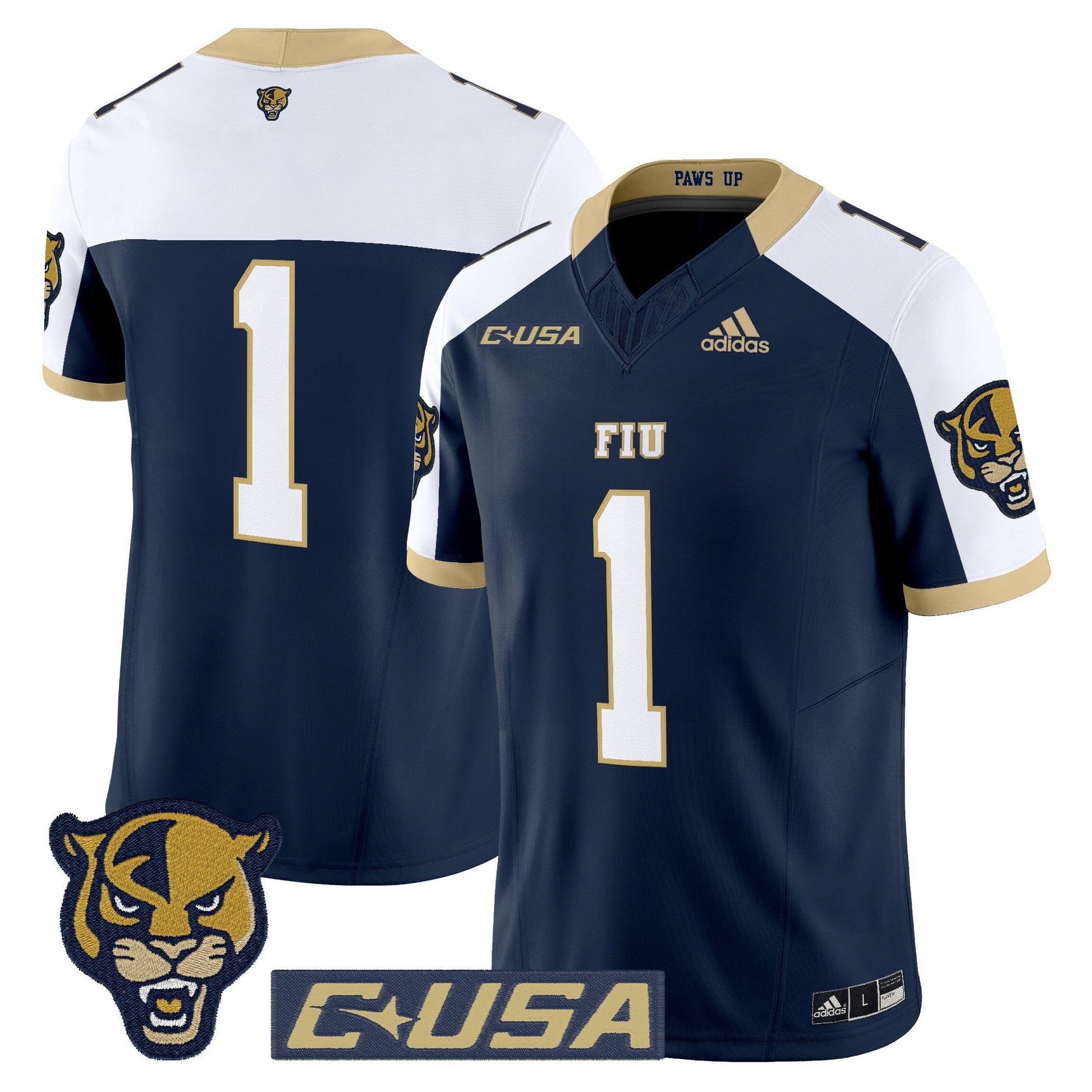 Men's Florida International Panthers 2025 Vapor Limited Jersey - All Stitched