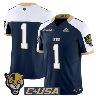 Men's Florida International Panthers 2025 Vapor Limited Jersey - All Stitched