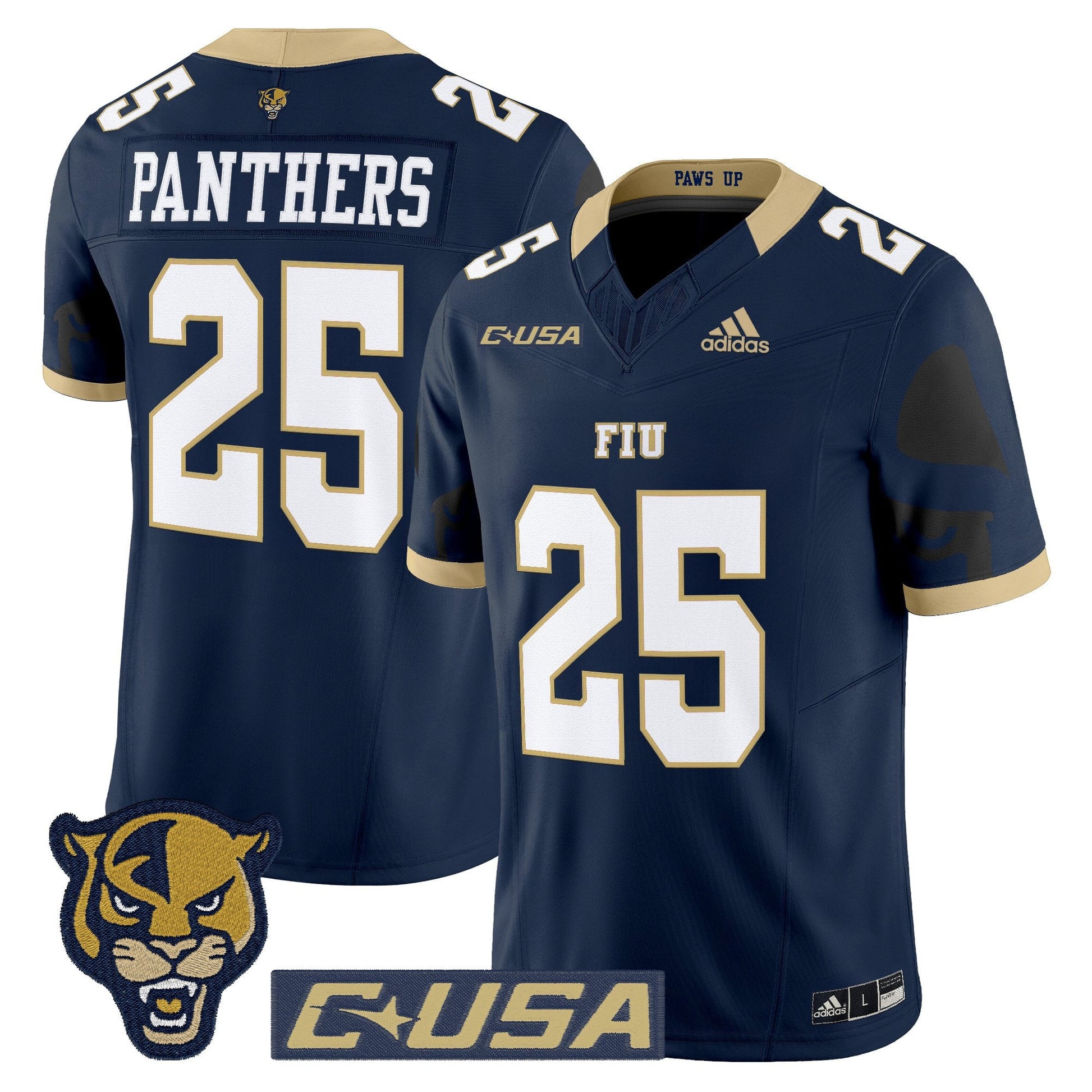 Men's Florida International Panthers 2025 Vapor Limited Jersey - All Stitched