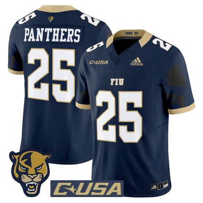 Men's Florida International Panthers 2025 Vapor Limited Jersey - All Stitched