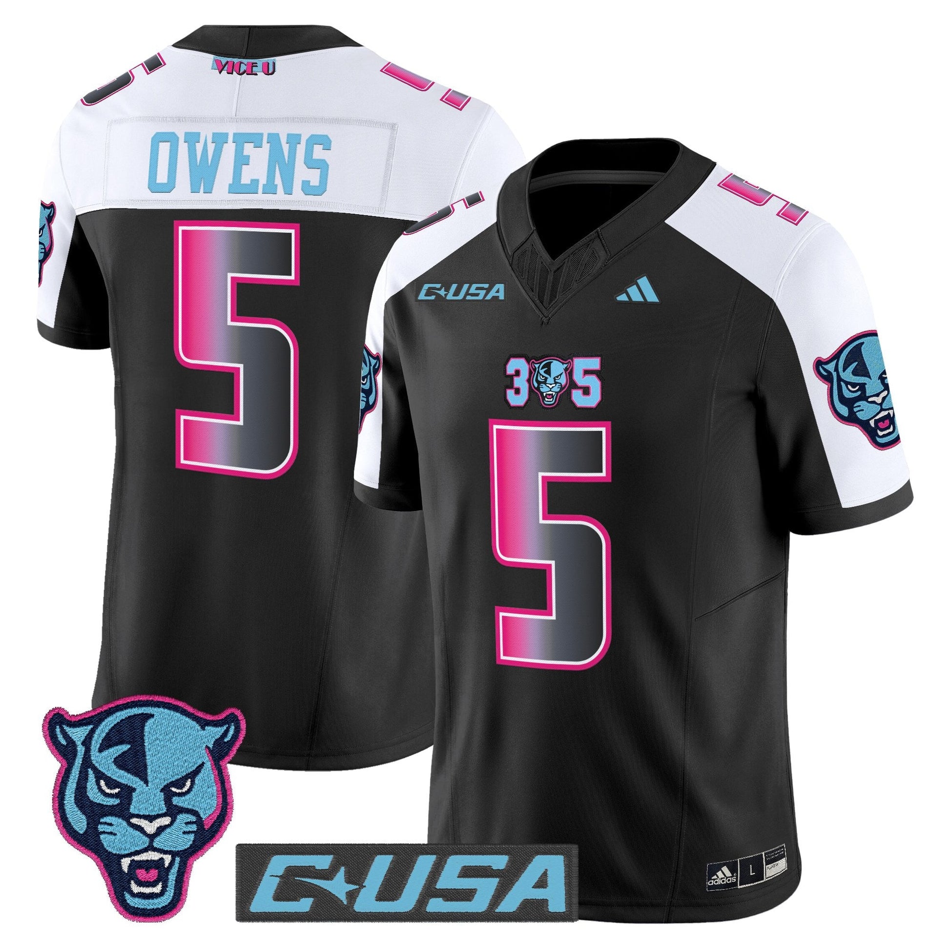 Men's Florida International Panthers 2025 Vapor Limited Jersey - All Stitched