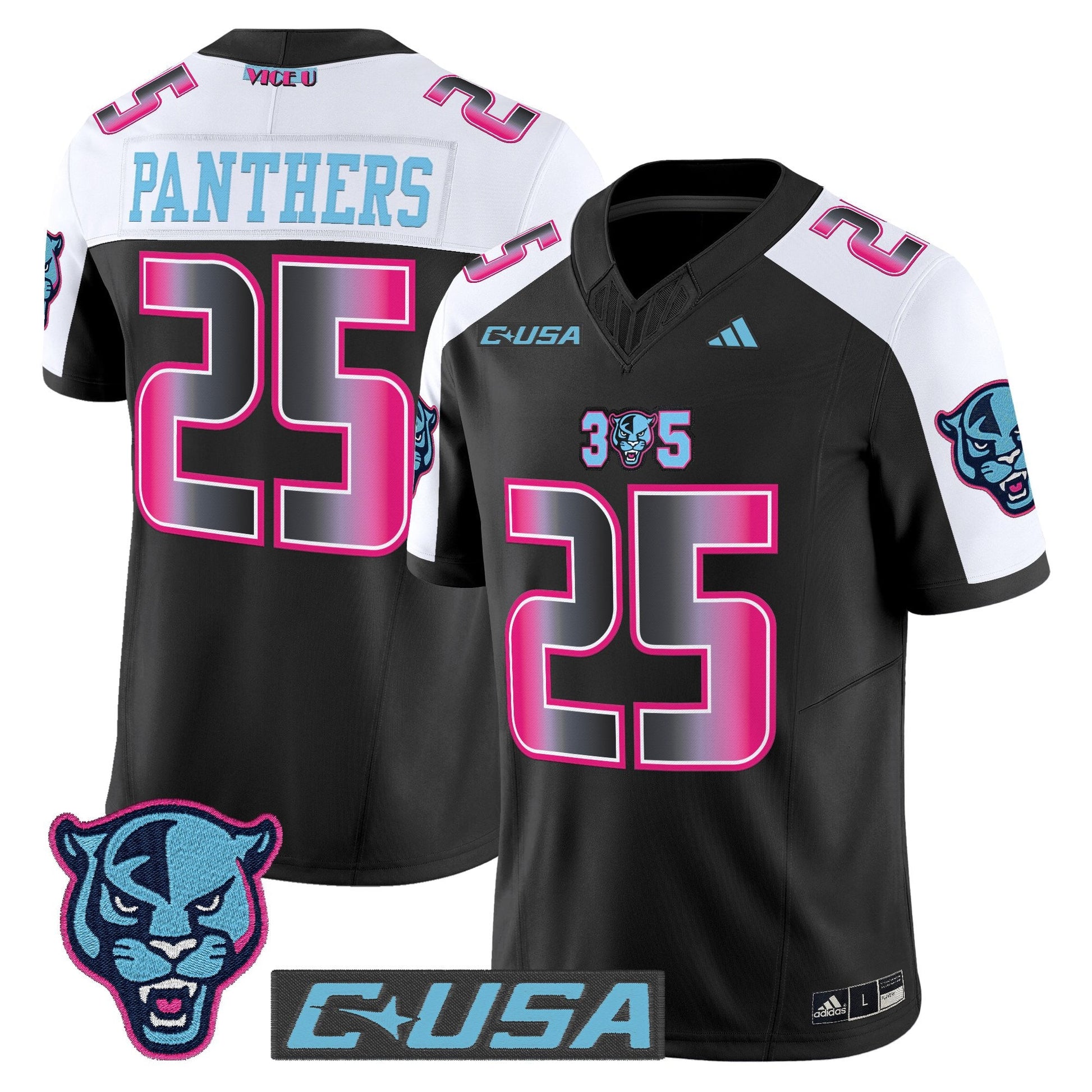Men's Florida International Panthers 2025 Vapor Limited Jersey - All Stitched